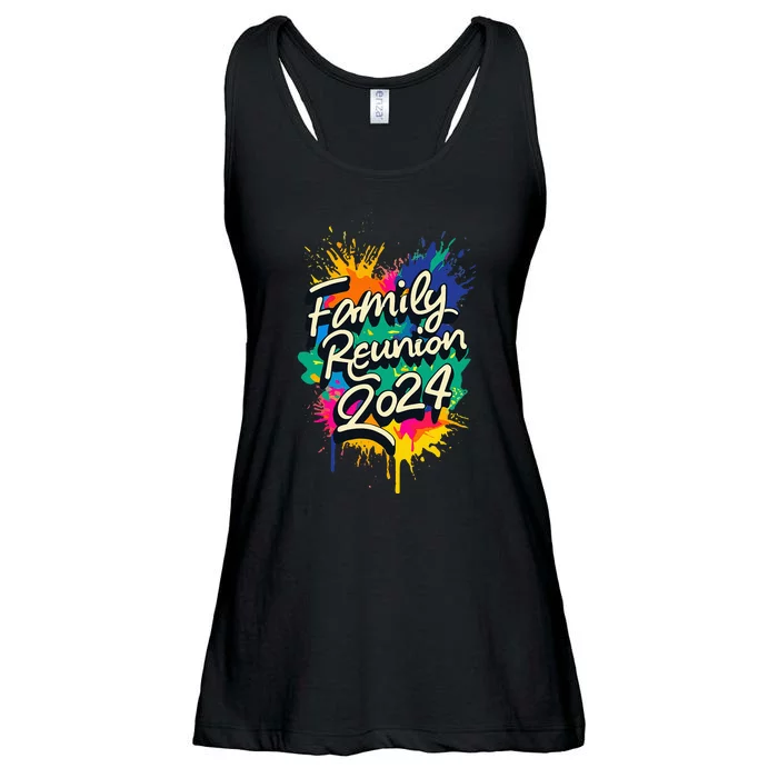 2024 Family Reunion Matching Group Ladies Essential Flowy Tank