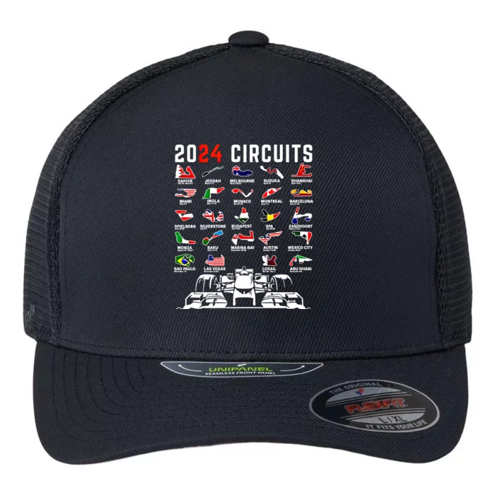 2024 Formula Racing Track Formula Race Formula Car Fan Gift Flexfit Unipanel Trucker Cap