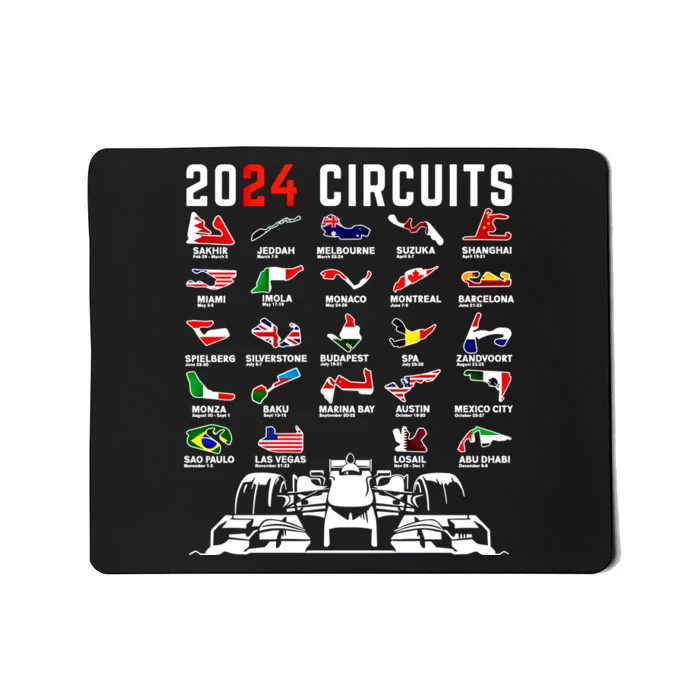 2024 Formula Racing Track Formula Race Formula Car Fan Gift Mousepad