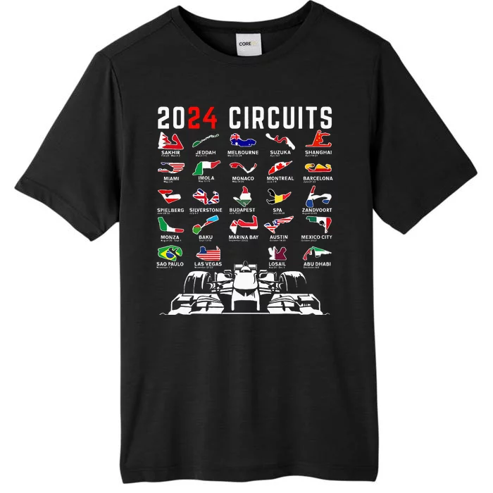 2024 Formula Racing Track Formula Race Formula Car Fan ChromaSoft Performance T-Shirt