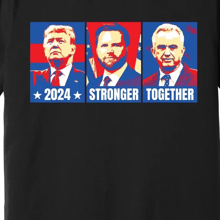 2024 Felon Weirdos Trump Vance Support Rfkj President Rally Premium T-Shirt