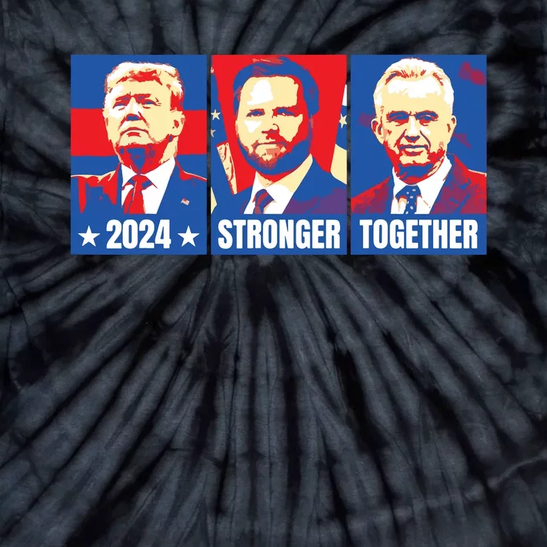 2024 Felon Weirdos Trump Vance Support Rfkj President Rally Tie-Dye T-Shirt