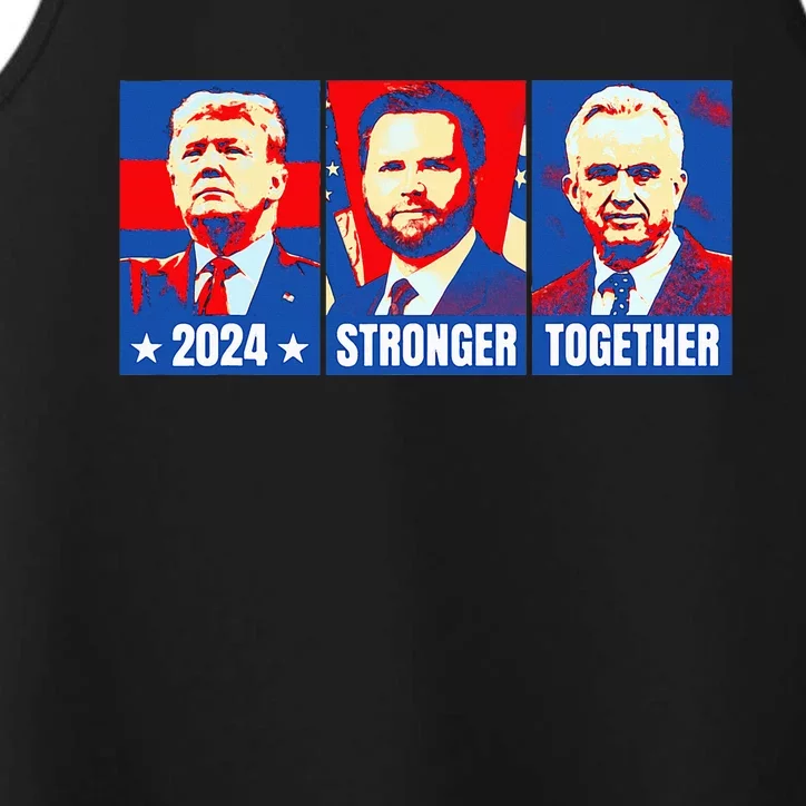 2024 Felon Weirdos Trump Vance Support Rfkj President Rally Performance Tank