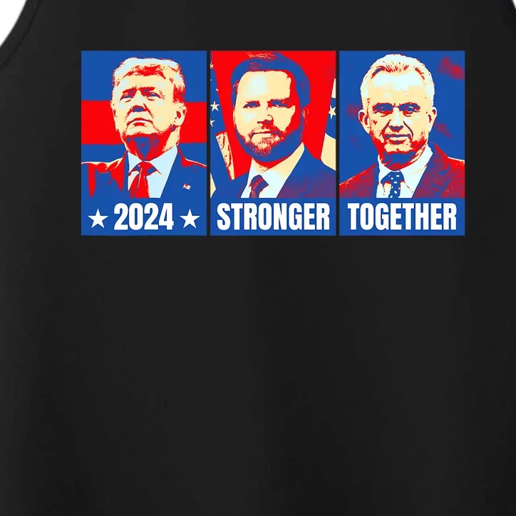 2024 Felon Weirdos Trump Vance Support Rfkj President Rally Performance Tank