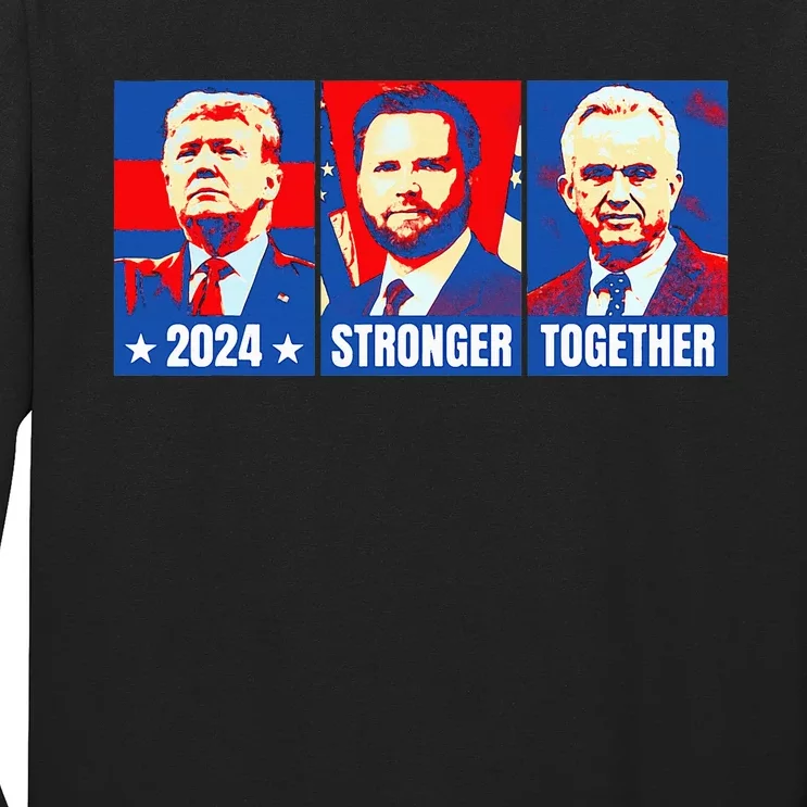 2024 Felon Weirdos Trump Vance Support Rfkj President Rally Long Sleeve Shirt