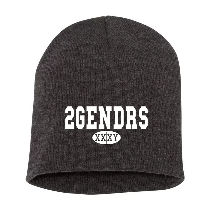 2 Genders Short Acrylic Beanie