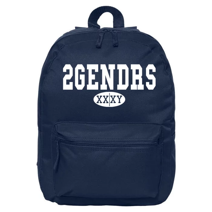 2 Genders 16 in Basic Backpack