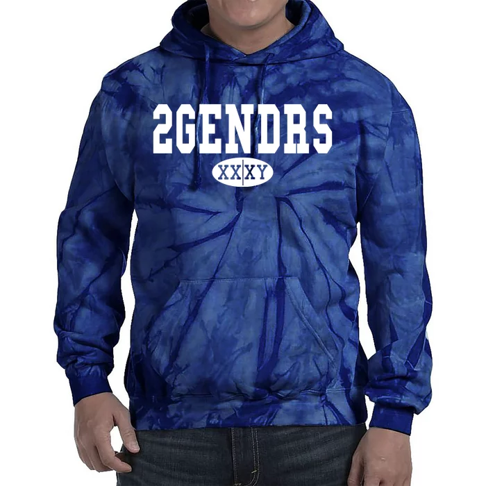 2 Genders Tie Dye Hoodie