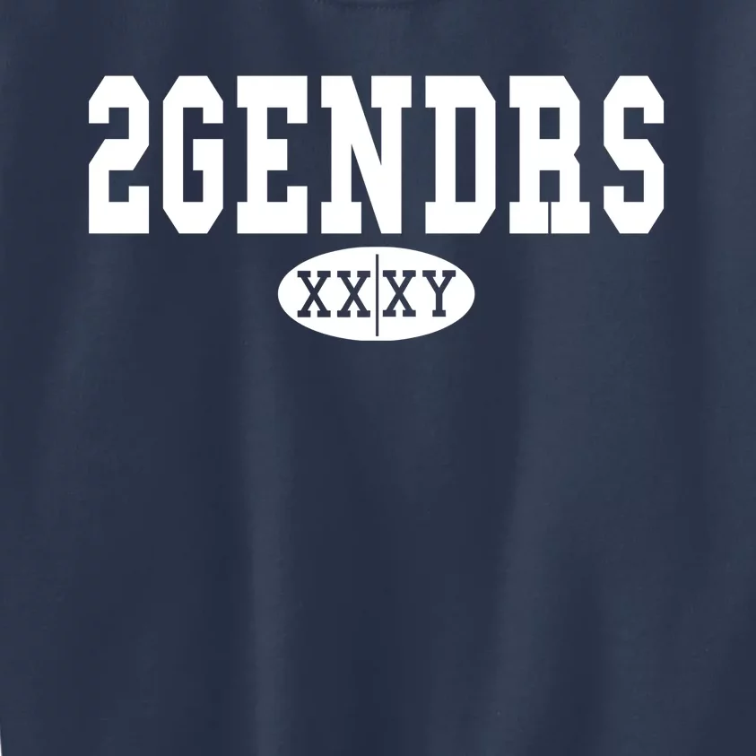 2 Genders Kids Sweatshirt