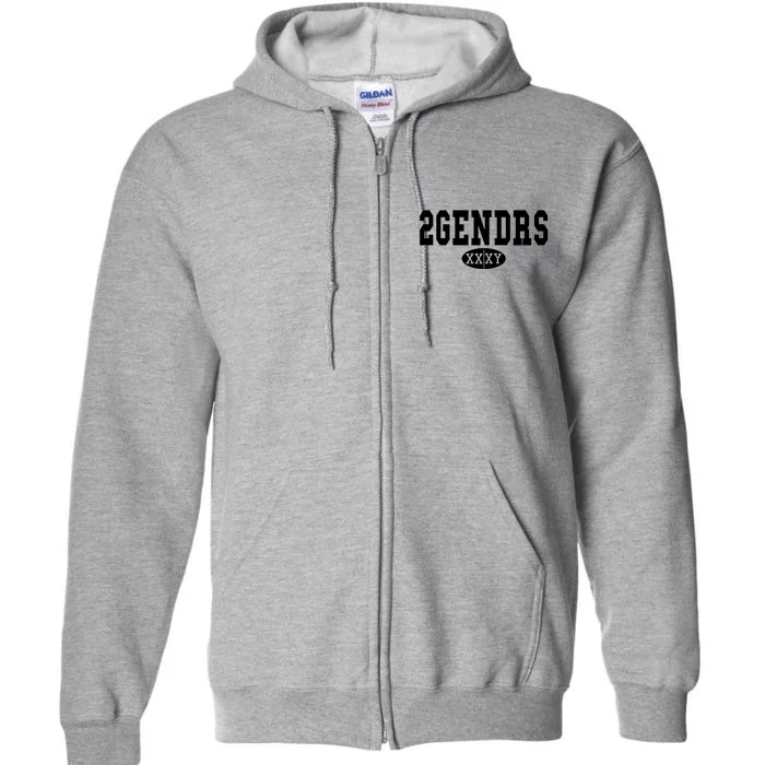 2 Genders Full Zip Hoodie