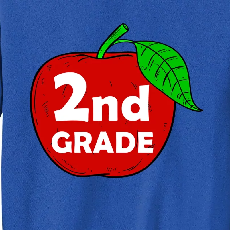 2Nd Grade Apple Teacher Gift Graphic Second Grade Gift Sweatshirt