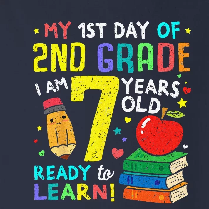 2nd Grade Back To First Day Of School Gift Toddler Long Sleeve Shirt