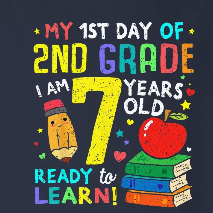 2nd Grade Back To First Day Of School Gift Toddler Long Sleeve Shirt