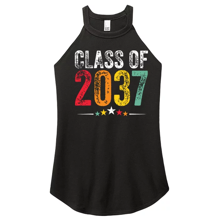 2037 Graduation Class Of 2037 Grow Women’s Perfect Tri Rocker Tank