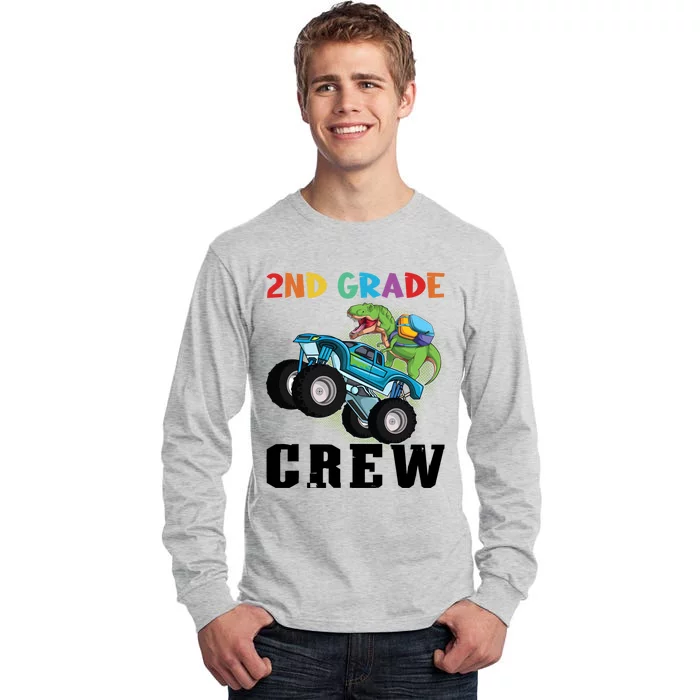 2Nd Grade Crew Second Grade Graduation Meaningful Gift Tall Long Sleeve T-Shirt