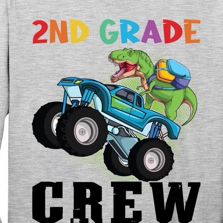 2Nd Grade Crew Second Grade Graduation Meaningful Gift Tall Long Sleeve T-Shirt