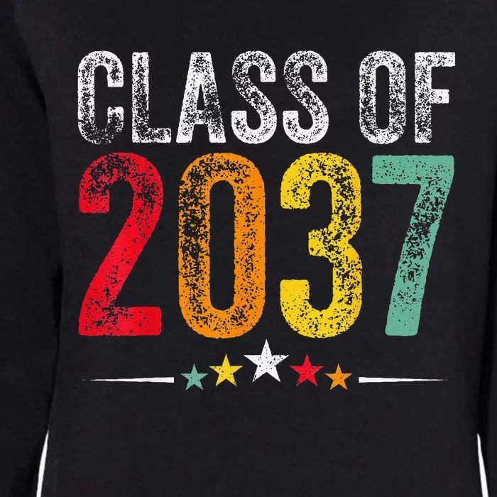 2037 Graduation Class Of 2037 Grow With Me Retro Womens California Wash Sweatshirt