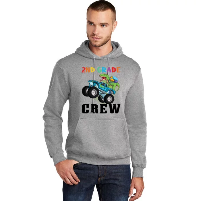 2Nd Grade Crew Second Grade Graduation Gift Tall Hoodie