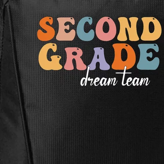 2nd Grade Dream Team Teachers Back To School First Day City Backpack