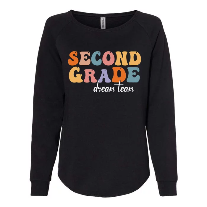 2nd Grade Dream Team Teachers Back To School First Day Womens California Wash Sweatshirt