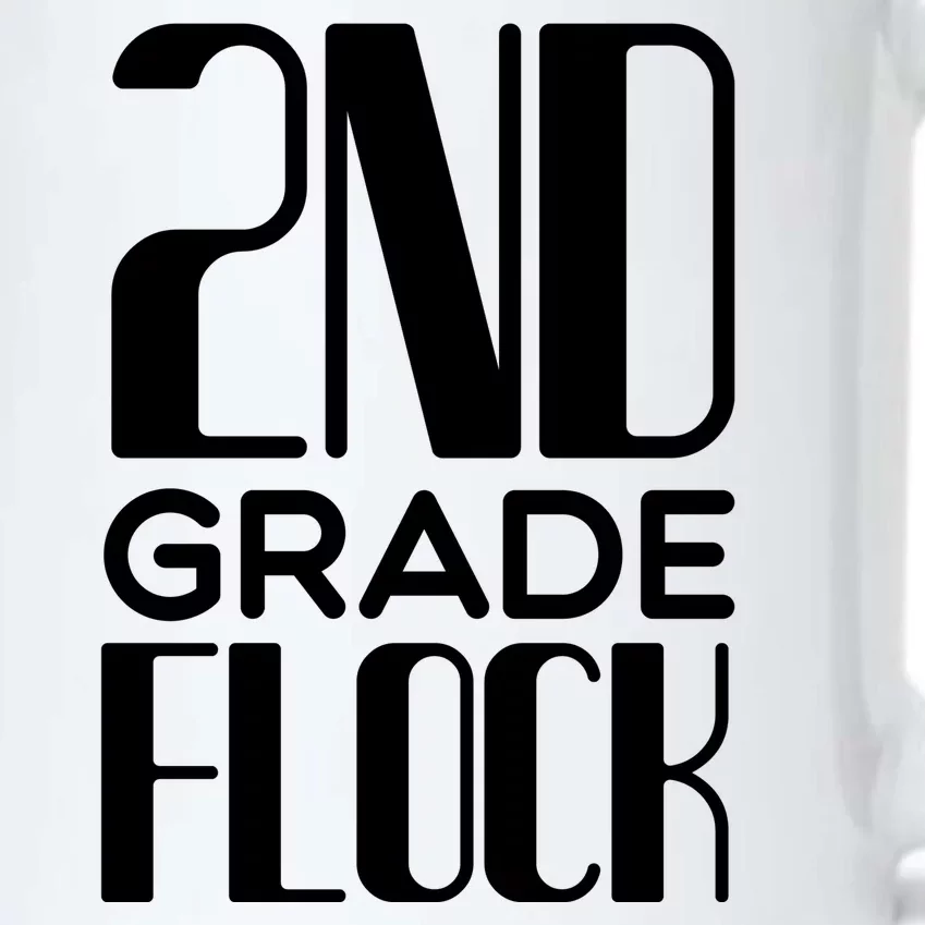 2nd Grade Flock Black Color Changing Mug