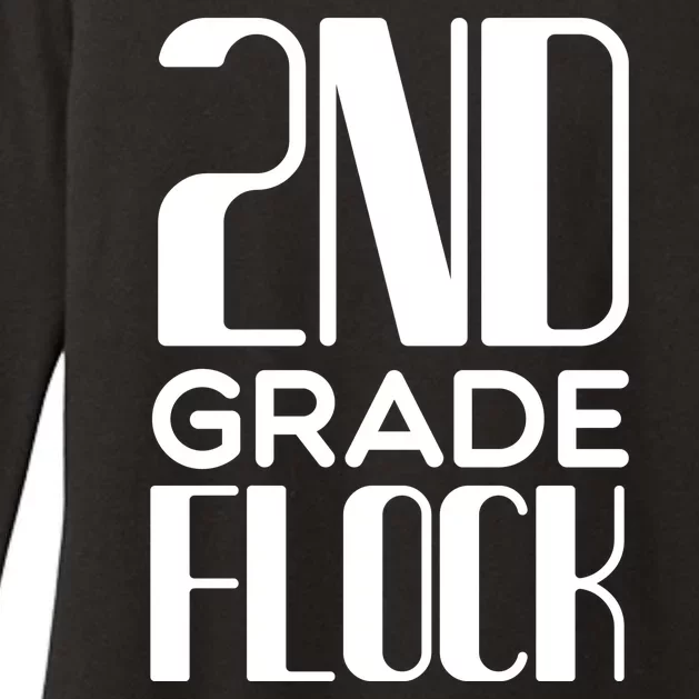 2nd Grade Flock Womens CVC Long Sleeve Shirt