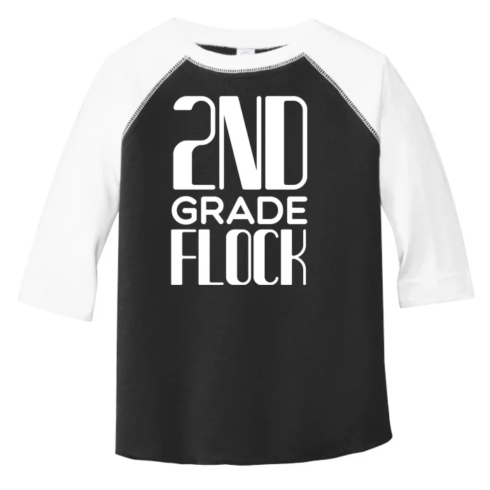 2nd Grade Flock Toddler Fine Jersey T-Shirt