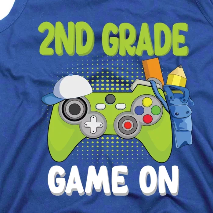 2Nd Grade Game On Video Games Gamer Funny Gaming Gift Tank Top