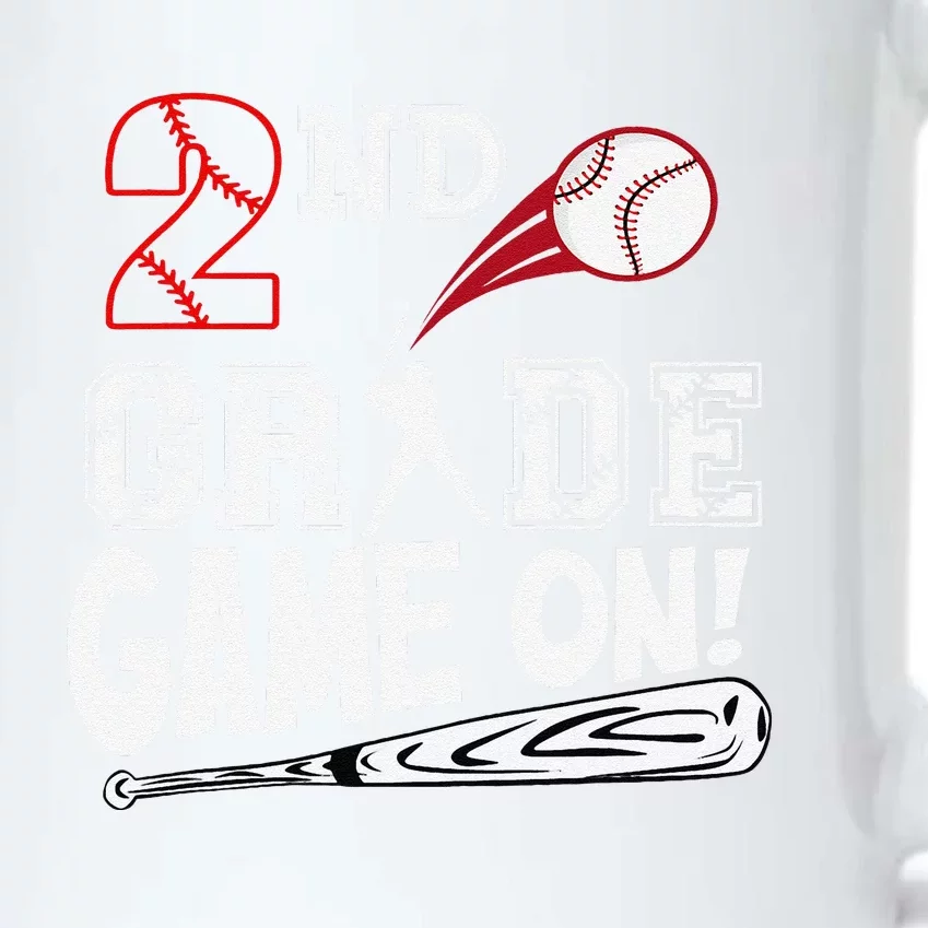 2nd Grade Game On First Day Of School Baseball Second Grade Gift Black Color Changing Mug