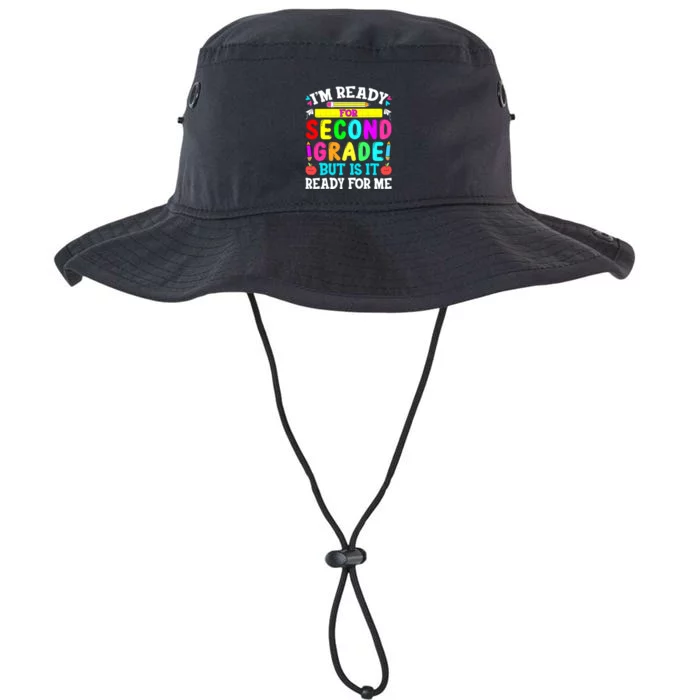 2nd Grade I'm Ready For Second Grade Back To School Legacy Cool Fit Booney Bucket Hat