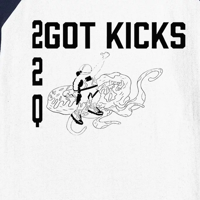 22q Got Kicks Spaceman Baseball Sleeve Shirt