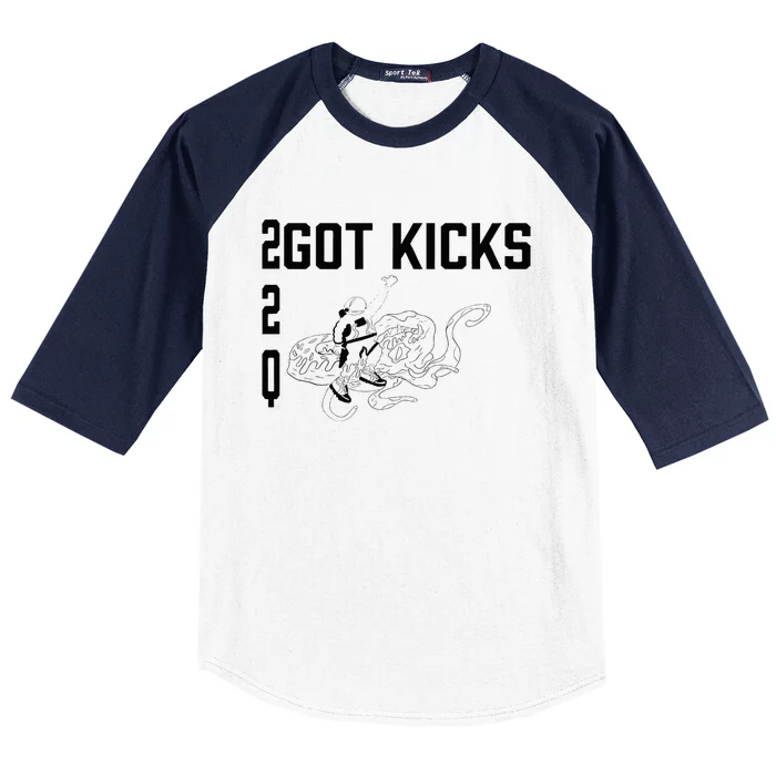 22q Got Kicks Spaceman Baseball Sleeve Shirt