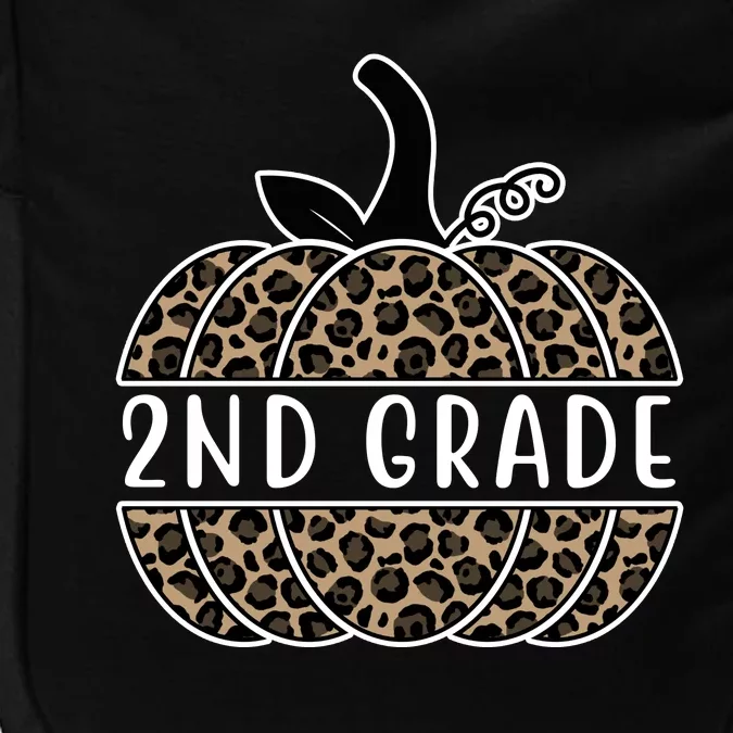 2nd Grade Leopard Pumpkin Impact Tech Backpack