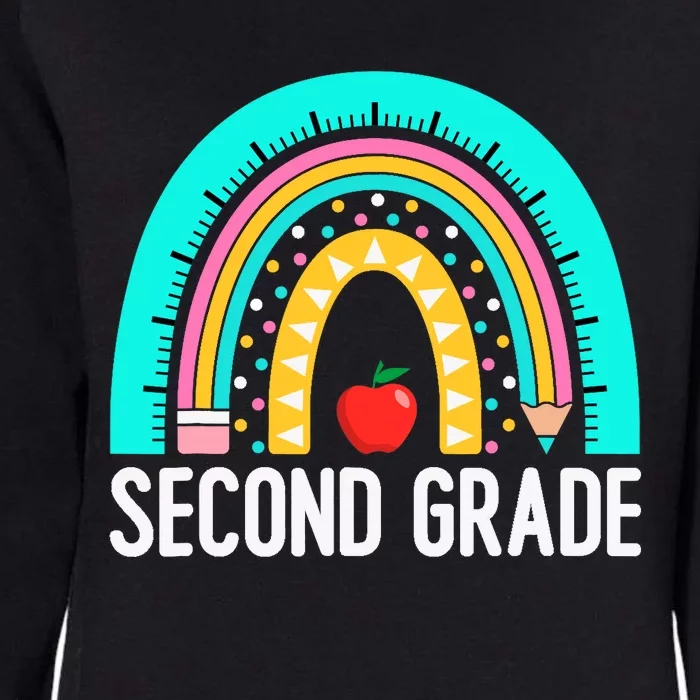 2nd Grade Rainbow Teacher Team Second Grade Squad Girl Boy Womens California Wash Sweatshirt