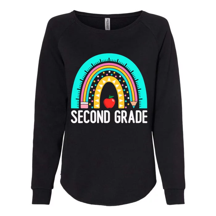 2nd Grade Rainbow Teacher Team Second Grade Squad Girl Boy Womens California Wash Sweatshirt