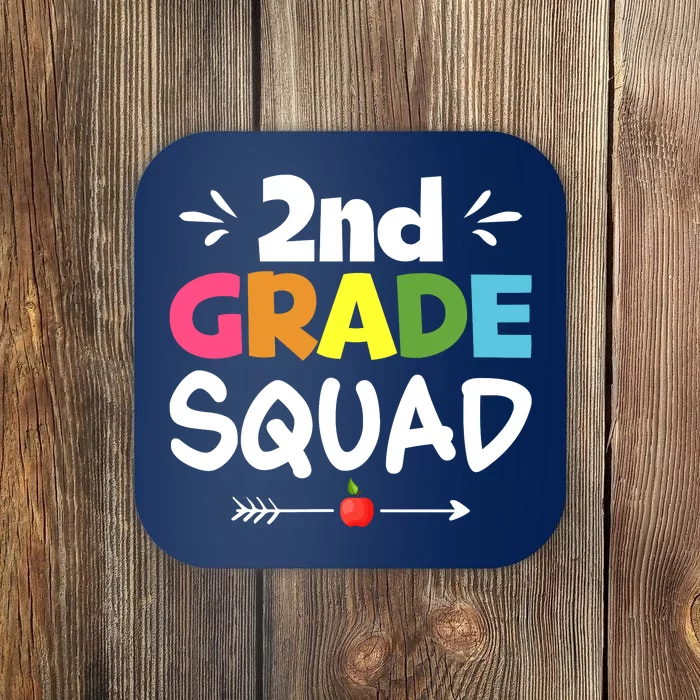 2nd Grade Squad Back To School Coaster