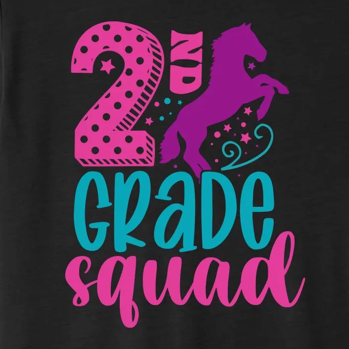 2nd Grade Squad Back To School Teacher Second Grade Gift ChromaSoft Performance T-Shirt