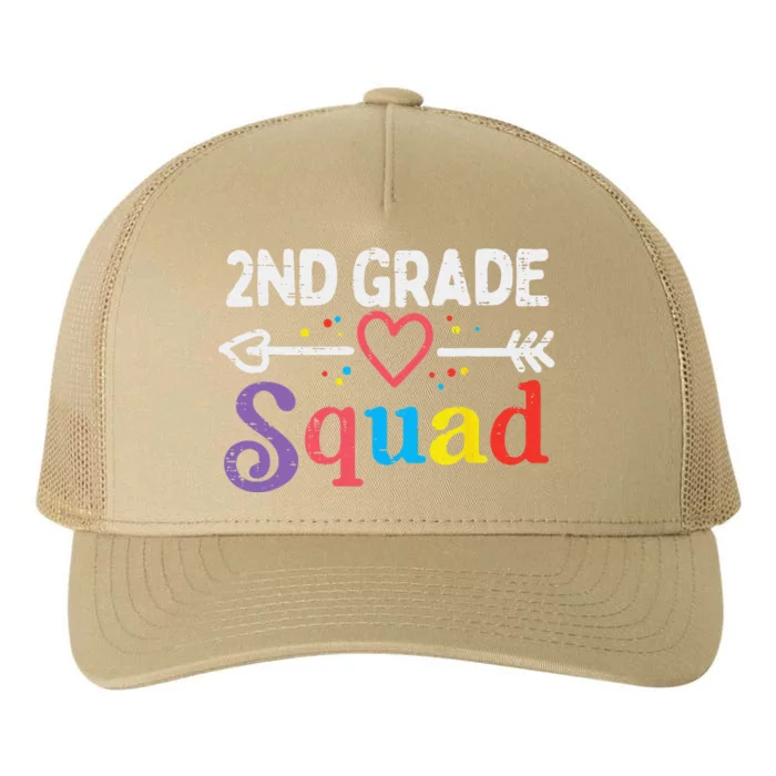 2nd Grade Squad Second First Day Of School Teacher Yupoong Adult 5-Panel Trucker Hat