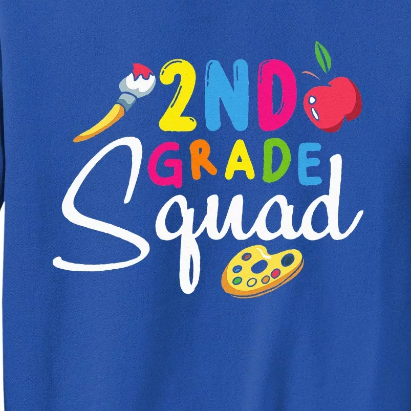 2nd Grade Squad Second Teacher Student Team Back To School Sweatshirt