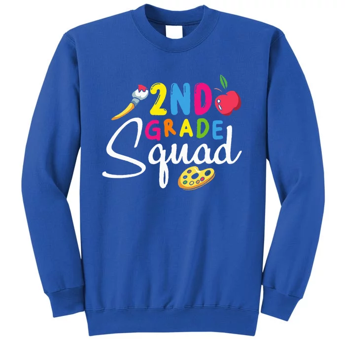 2nd Grade Squad Second Teacher Student Team Back To School Sweatshirt