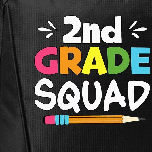 2nd Grade Squad Second Teacher Student Team Back To School City Backpack