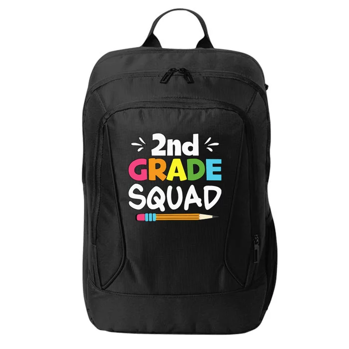 2nd Grade Squad Second Teacher Student Team Back To School City Backpack