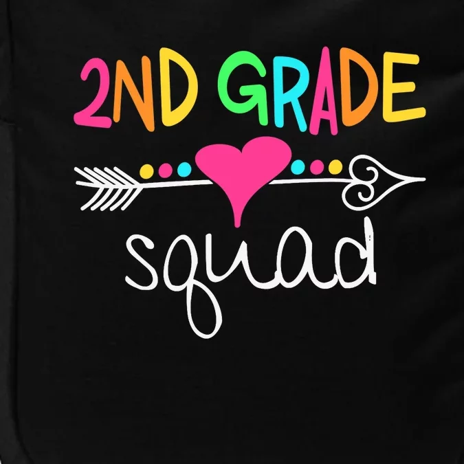 2nd Grade Squad Second Teacher Student Team Back To School Impact Tech Backpack