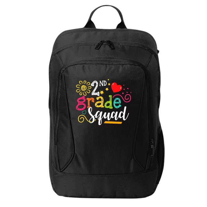 2nd Grade Squad Student Teacher Gift Back To School City Backpack