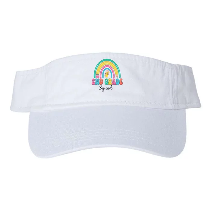 2nd Grade Squad Second Teacher Student Team Back To School Valucap Bio-Washed Visor