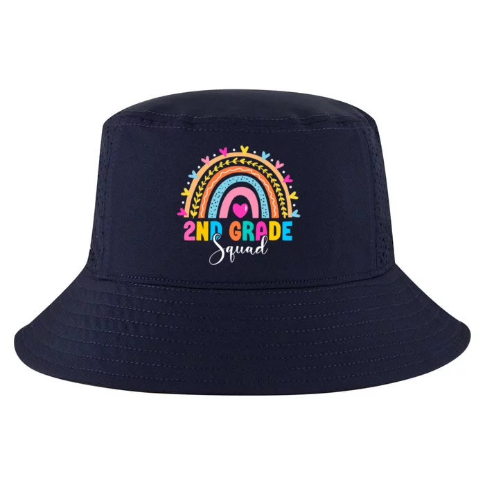 2Nd Grade Squad Back To School Rainbow Teachers Second Grade Gift Cool Comfort Performance Bucket Hat