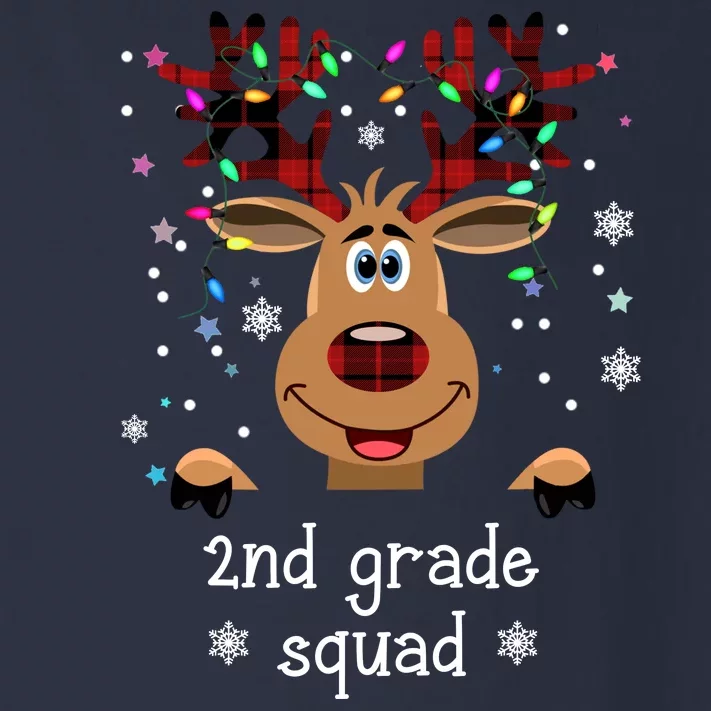 2nd Grade Squad Reindeer Christmas Toddler Long Sleeve Shirt