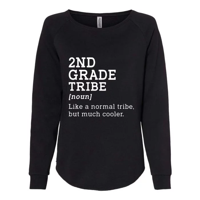 2nd Grade Tribe Back To School Teacher Second Grade Team Gift Womens California Wash Sweatshirt