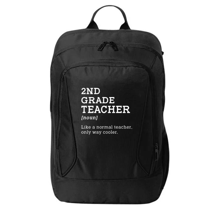 2nd Grade Teacher Idea For Second Grade Teacher Gift City Backpack