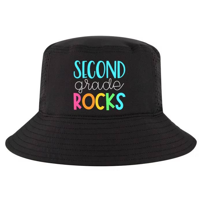 2nd grade teacher, second grade rocks Cool Comfort Performance Bucket Hat